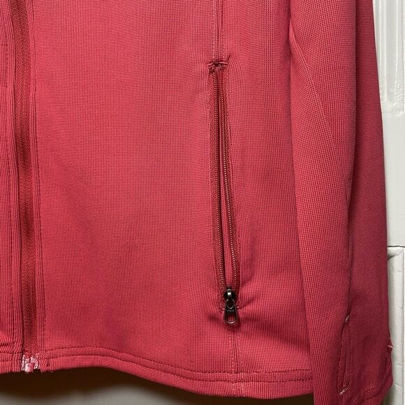 KUHL Full Zip Lightweight Hooded Sweatshirt Outdoor Athleisure Pink Sz Medium - Picture 5 of 16